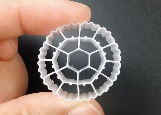 comprar 19 agujeros 25x10MM MBBR de célula activa Medios flotantes para el tratamiento de aguas residuales online manufacture