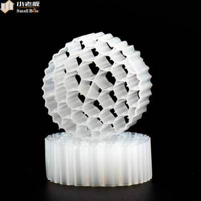 comprar Bajo consumo energético PE38 Mbbr portador para el tratamiento de lixiviación de basura online manufacture