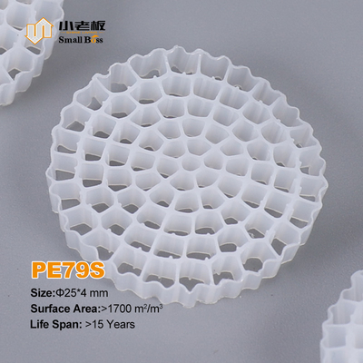 comprar Material virgen de HDPE Mbbr Bio Media K5 Color blanco para el equipo de Ifas Medios de filtro online manufacture