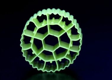 comprar Medios de filtro de bolas biológicas de plástico amarillo Mbbr para acuarios 25 mm x 12 mm Molde caliente online manufacture