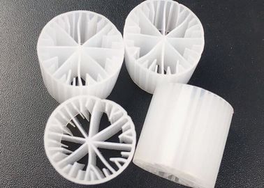comprar el tanque anaeróbico 15*15 mm si es el proceso MBBR bioballas larga vida útil hdpe medio de filtro ecológico online manufacture
