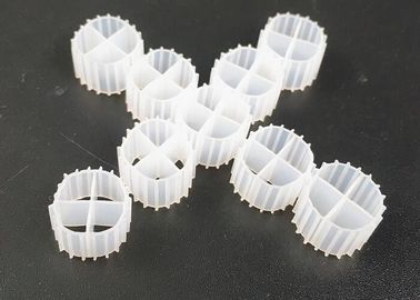 comprar Popular 11 * 7mm de color blanco y material virgen HDPE MBBR bolas biológicas para acuarios online manufacture
