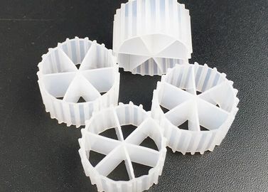 comprar 16*10mm Tamaño MBBR Biocell Filter Media Material virgen HDPE y color blanco para RAS online manufacture