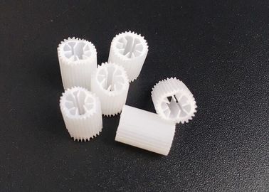 comprar Virgin MBBR Bio Media de tamaño pesado 5*10 mm de color blanco virgen material HIPS de plástico Biocell online manufacture
