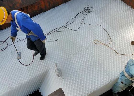 comprar Medios de seguridad de tubos de panal de miel de PVC para el tratamiento del agua online manufacture
