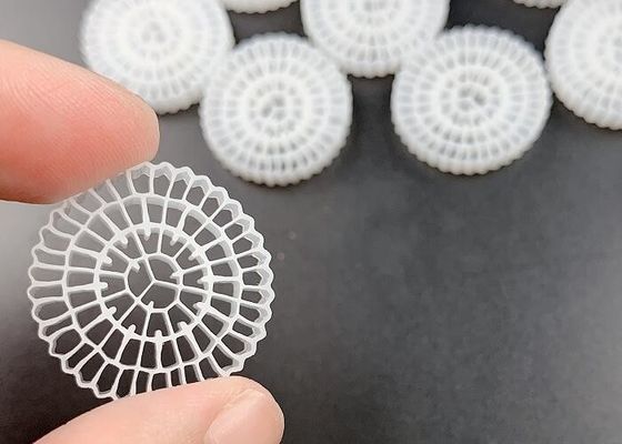 comprar Kaldnes K5 FDA Seguridad Biofilm activo colgante rápido Mbbr Medios de filtro biológico online manufacture