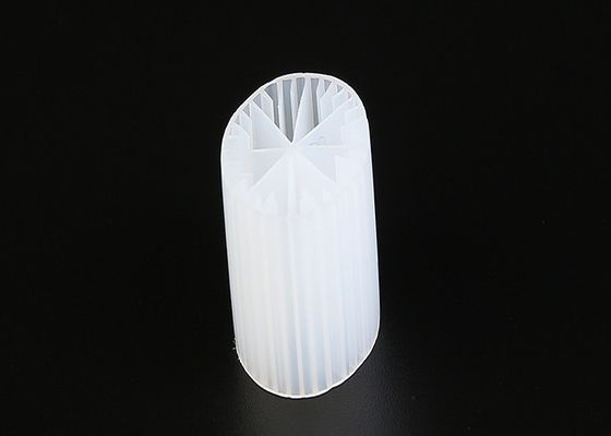 comprar 15*15mm Tamaño MBBR Bio Media Virgen Material HDPE de color blanco para el tanque anaeróbico online manufacture
