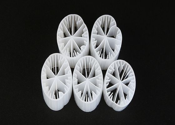 comprar Medios de filtro de plástico blanco hidrófilo Reactor de biopelícula de lecho móvil HDPE online manufacture
