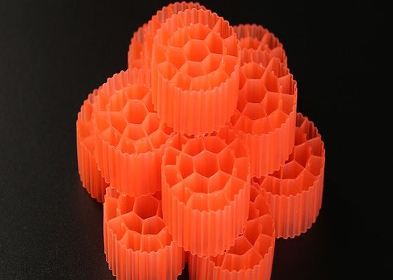 comprar Medios de filtro virgen de material HDPE plástico con 19 agujeros y color blanco para RAS online manufacture