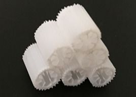 comprar Área de superficie alta MBBR Bio Media Color blanco Material HIPS que se hunde online manufacture