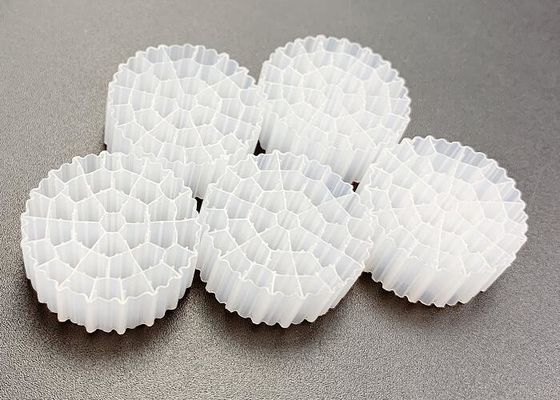comprar Medios de filtro flotantes virgen HDPE IFAS Tecnología MBBR Color blanco online manufacture