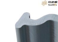 La pila de hoja del PVC de Grey Color Vinyl modificó el tipo protuberancia de Z para requisitos particulares