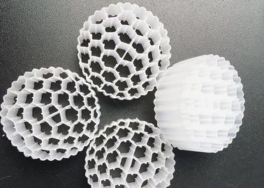 MBBR plástico aeróbico K1 BIO Medios de filtro Tratamiento de aguas residuales 800m2 / M3 transportador flotante