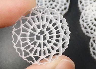 25*5MM Resistente a los rayos UV BIO Filtro Medios Forma de flor Biocella plástica
