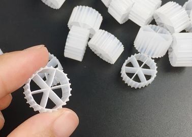 Medios de filtro de Kaldnes para estanques con buena resistencia al impacto HDPE MBBR