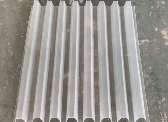 Tratamiento de aguas tubo de asentamiento Lamella Media 100% virgen PVC Pp Mateial