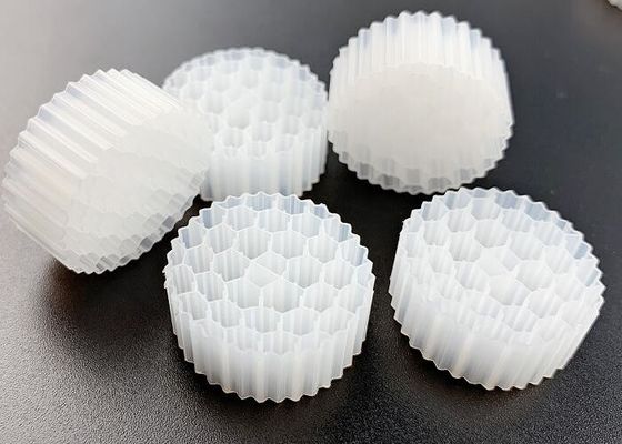 Medios de filtro de células biológicas MBBR para el tratamiento del agua de la ciudad