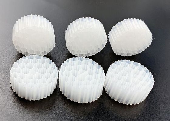 Excelente película de velocidad de biomasa colgante MBBR medio de filtro Kaldnes