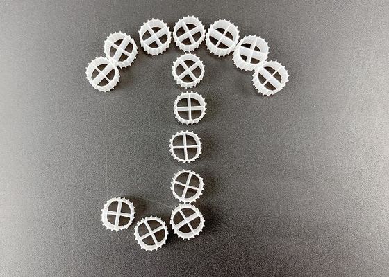 11*7mm MBBR Bio Balls Medios de filtro Gran área de superficie