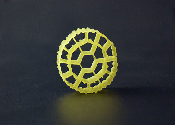 Material hidrofílico de HDPE MBBR Medios de filtro K3 K1 Filtro de cama móvil