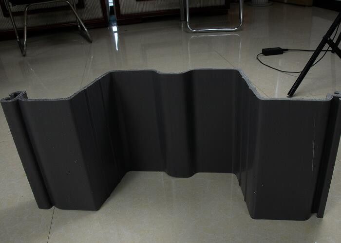 Cero revestimientos tóxicos de PVC de hoja de pila de color gris para la protección del río