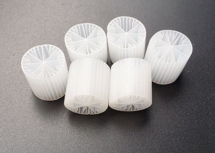 K1 K3 K5 Medios de filtro MBBR 75 agujeros para camas suspendidas