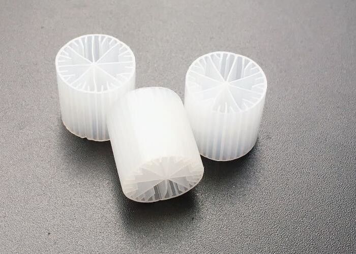 K1 K3 K5 Medios de filtro MBBR 75 agujeros para camas suspendidas