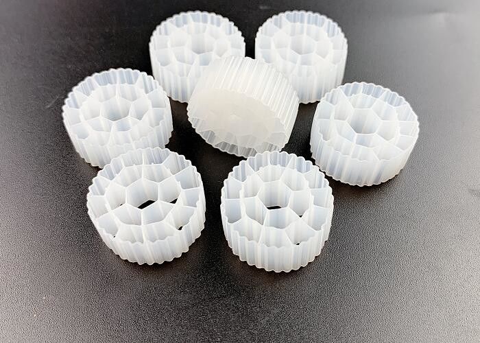 Mbbr Hdpe Filtro Biológico Medios Energía Filtro de lecho Biocella