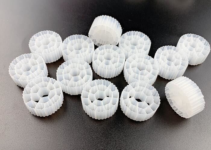 Mbbr Hdpe Filtro Biológico Medios Energía Filtro de lecho Biocella