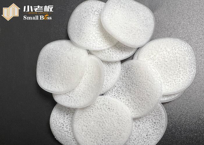 Proceso de extrusión Medios filtrantes de plástico para proyectos de acuicultura