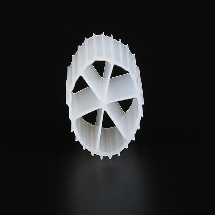 Medios de filtro de Kaldnes para estanques con buena resistencia al impacto HDPE MBBR