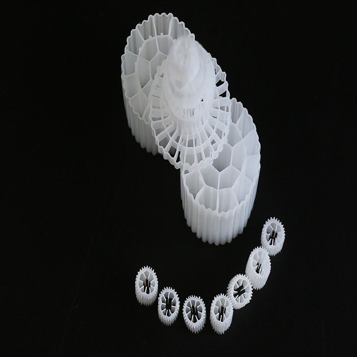 K1 K3 K5 MBBR Bio Media Flotante Larga Vida Color natural 12mm X 9mm