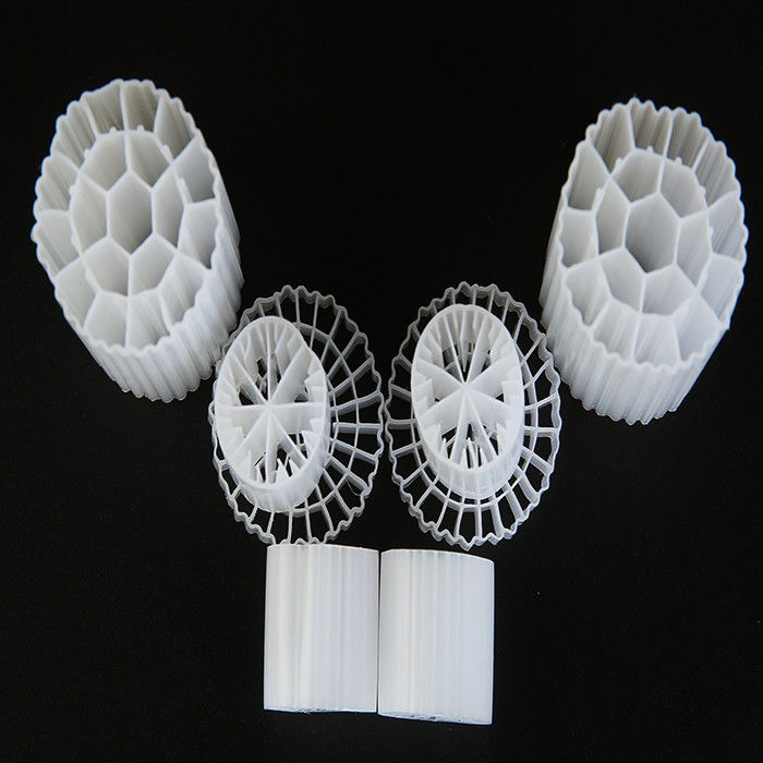 Autolimpieza Piscina de peces Medios de filtro flotante Consumo de energía más bajo