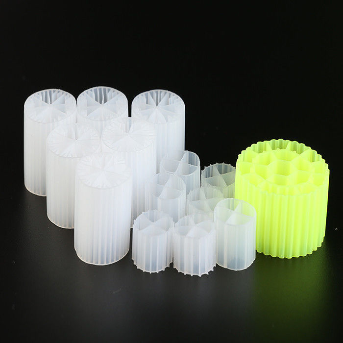 Medios de filtro de plástico para acuario de 25 mm x 12 mm