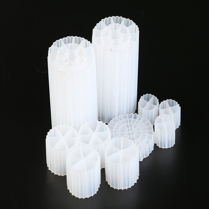 MBBR biopipe Color blanco y material HDPE K3 Filtro de medios Resistencia a los golpes y buena superficie si es k1 filtro de estanque