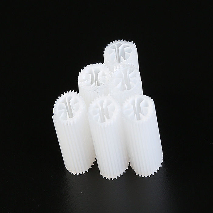 Medios de plástico MBBR Filtro K1 Filtro de cama móvil Mejorando la calidad del agua