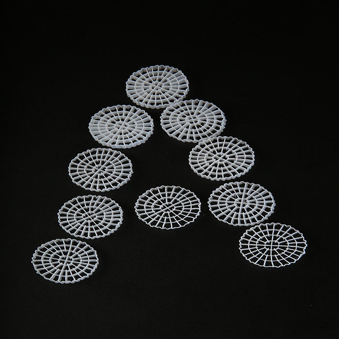 Medios de filtro de células biológicas de plástico autolimpiante MBBR K5 Para el tratamiento de aguas residuales China fabricante exportador de células biológicas