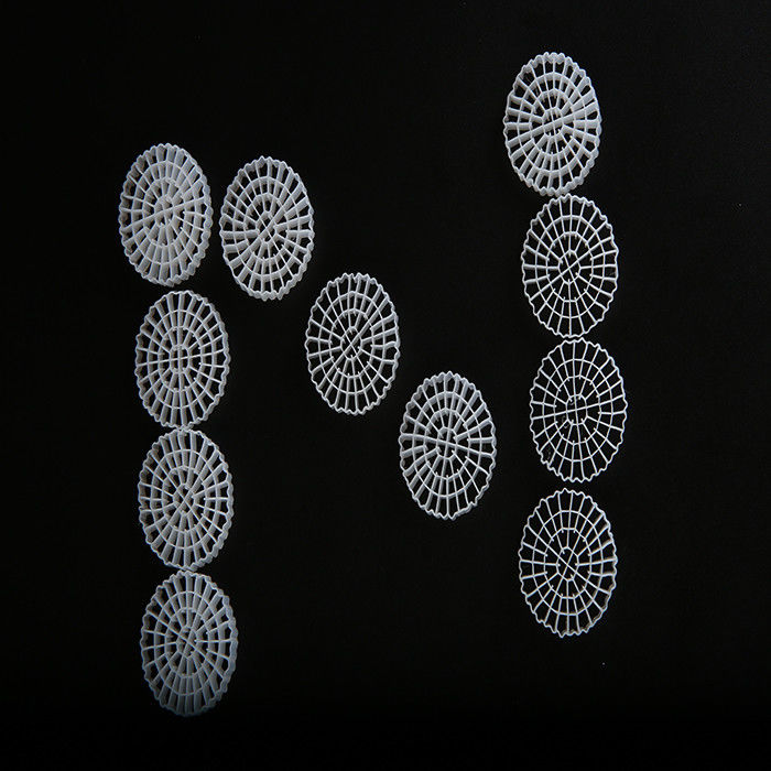 Medios de filtración de biocélulas HDPE para estanques de peces Medios de filtración para el tratamiento del agua