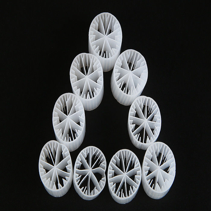 Biocelulares de buena superficie Medios de filtro acuicultura Biofiltros de material HDPE