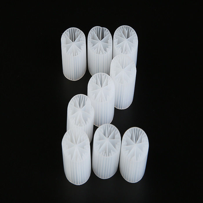 15 mm X 15 mm MBBR K1 Medios de filtro virgen HDPE con buena superficie