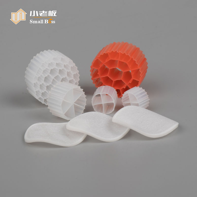 Planta de tratamiento de aguas residuales Mbbr Bio Balls Filter Media Mbbr Plastic Water Treatment Carrier Mbbr