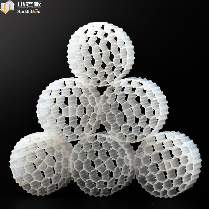 25*10mm FDA 800M2/M3 BIOCELL biotubo flotante con filtro mbbr