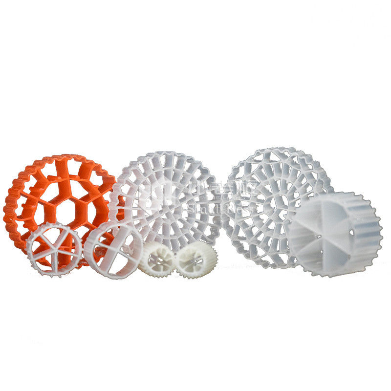 Medios de filtro de biocélulas Mbbr Biotube Pipe Tecnología biológica pe38