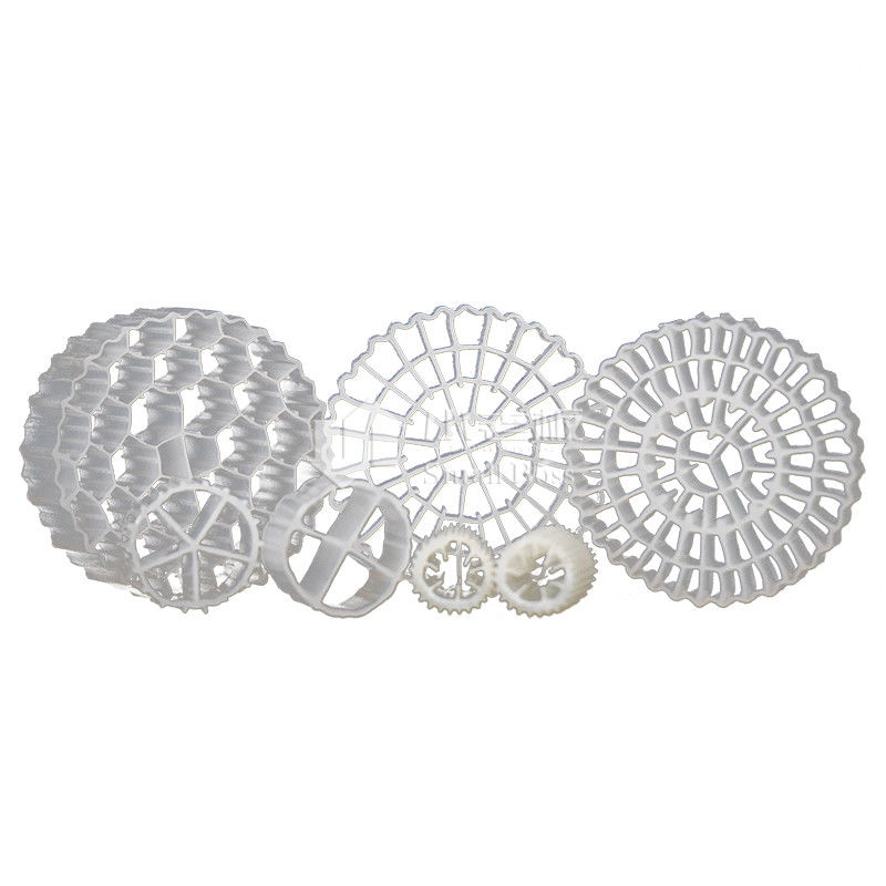 Medios de filtro de biocélulas Mbbr Biotube Pipe Tecnología biológica pe38