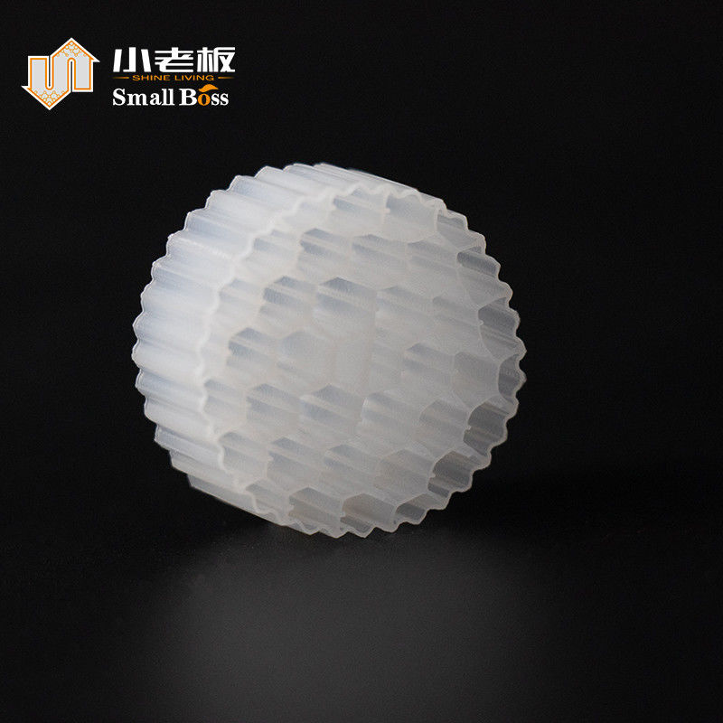 Desnitrificación duradera MBBR Biochip Portador para la purificación pionera del agua Tratamiento de aguas residuales