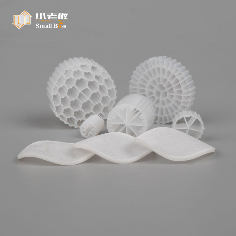 PE38 Medios profesionales de filtro de plástico Material HDPE Acuario Bio Medios