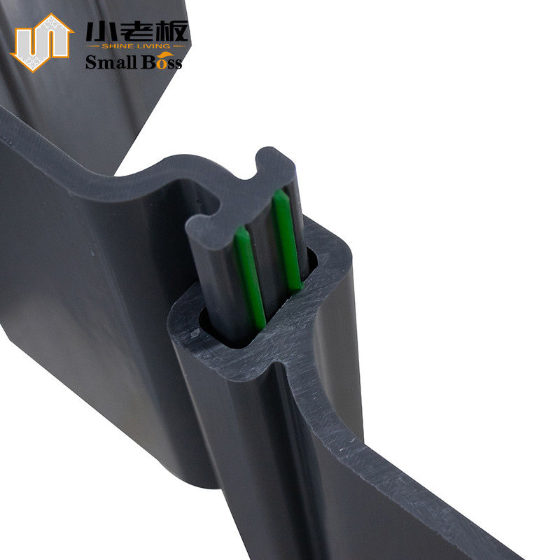 Fábrica de plomo PVC de hoja pila de plástico de vinilo de sellado para el control de inundaciones protección de orillas del río
