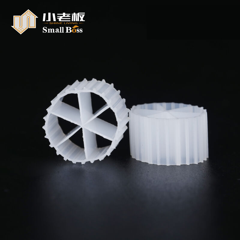 Alta actividad biológica MBBR Filtro de medios K1 Filtro de medios para acuario de estanque de Koi