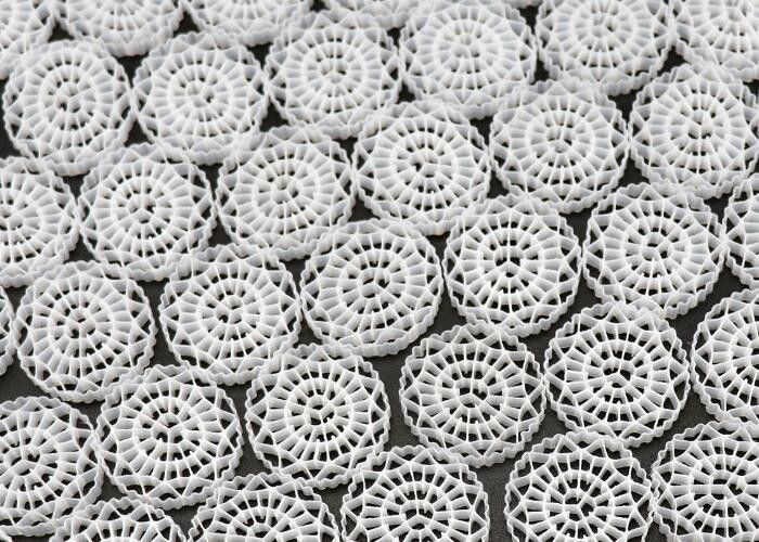 Acuarios Bio Bolas Medios de filtro K1 & K3 Biomedia Mbbr Área de superficie grande