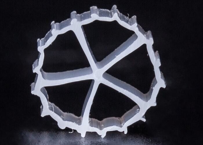 PE FDA Materia prima Acuarios K1 Micro filtro de medios de movimiento de la cama Biofilm Reactor